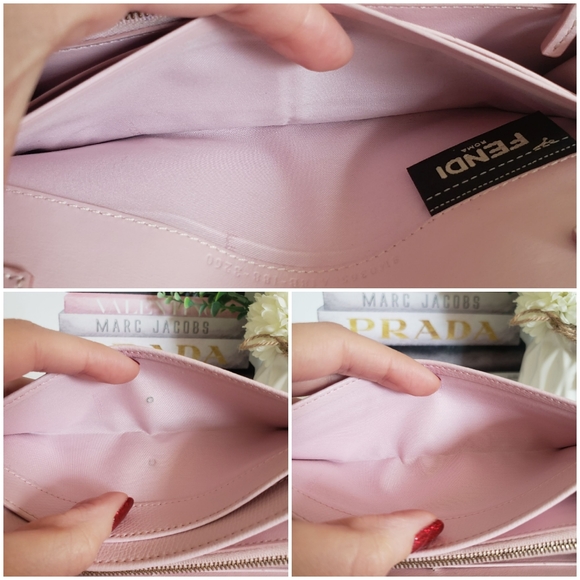 **SOLD** Authentic Pre-owned Fendi F-Is Continental Flap Wallet - Picture 8 of 16
